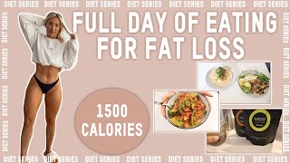 FULL DAY OF EATING FOR FAT LOSS | New macros [Diet Series ep. 13]