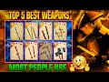 TOP (5 BEST) WEAPONS IN SHADOW FIGHT 3! sf3 top 5 weapons! top 5 powerful weapons in sf3! T5W PT.1