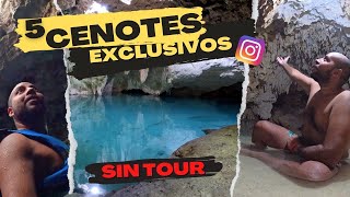 Los 5 Cenotes MAS EXCLUSIVOS de TULUM  ► [ YAX´MUUL] - Rey Trips