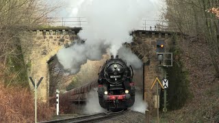 A farewell with full steam ahead | The last coal trains to Chemnitz (4K)