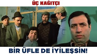 Üç Kağıtçı Türk Filmi | Rıfkı, Üfürükçü Olup Çıkıyor! Kemal Sunal Filmleri