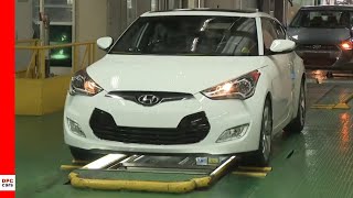 2020 Hyundai Accent and Veloster Factory at Ulsan Plant