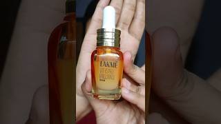 Lakme Vit C Pro Brilliance Serum Apply✅ 10% Vitamin C #lakme #serum #review #skincare #shorts