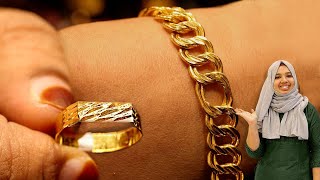 10000 രൂപയിൽ തുടങ്ങുന്ന Gents Hand Chain \u0026 Rings | Nakshathra 916 Gold and Diamonds