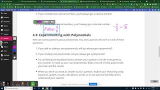 2.2.4 Combining Polynomials