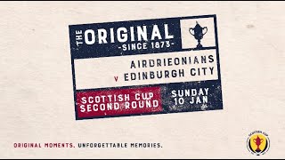 Airdrieonians 0-1 Edinburgh City | Scottish Cup 2020-21 – Second Round