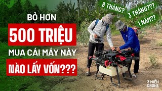 Máy bay xịt thuốc có hiệu quả gì đâu mà mua??? | Kiệt drone