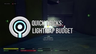 Lightmap Budget (Halo 5 Quick Trick)