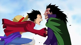 Luffy punches his father after Dragon reveals why he abandoned him in One Piece