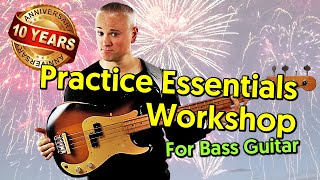 Practice Essentials Live Workshop  [TalkingBass Live Lounge]