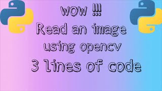 How to Read and Display an image using OpenCV python