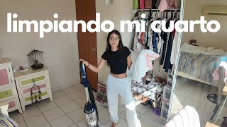 LIMPIANDO Y ORGANIZANDO MI CUARTO 🧼🧹 | Preprandome para el 2025