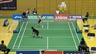 奈良岡 功大(浪岡高校) vs 丸尾 亮太郎(日立情報通信エンジニアリング) MS 2回戦【2019年日本ランキングサーキット大会】