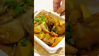 Простой рецепт приготовления перепелок с овощами❤️| Quail with veggies  #cooking #recipes #shorts