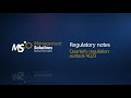 Quarterly regulation outlook 4Q23