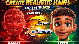 Blender Hair Tutorial – Create Ultra Realistic Hair (Beginner to Pro)