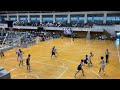 【中学バスケ】【全中バスケ2024】　決勝トーナメント１回戦　天草市立本渡中学校（熊本県）vs 春日部市立豊野中学校（埼玉県）