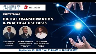 DIGITAL TRANSFORMATION AND PRACTICAL USE CASES - A WEBINAR