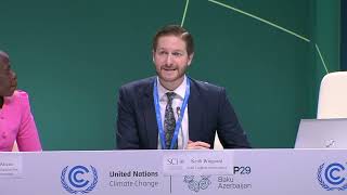 SCI Press Conference at the UNFCCC COP29 in Baku, Azerbaijan (Nov 21)