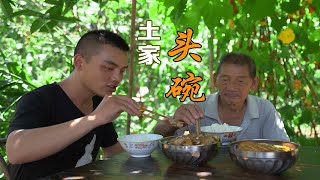 农村坝坝宴之“头碗”菜，用酥肉和粉条垫底，老少皆宜的一道菜