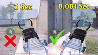 OMG😱Illegal Fastest Peek In Enemy Head Guide in PUBG MOBILE/BGMI🔥