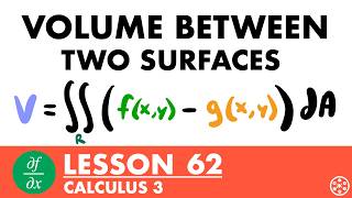 Volume Between Two Surfaces | Calculus 3 Lesson 62 - JK Math