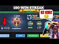 Reaching 100 win streak in Bedwars | Blockman go 😍😃