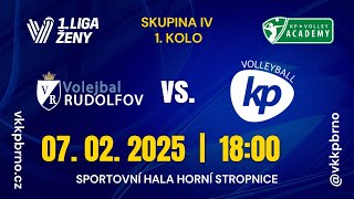 1-Z-IV: Volejbal Rudolfov - SGLD Brno