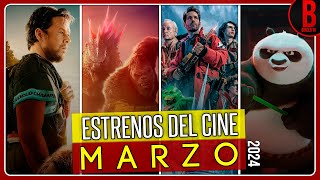 ESTRENOS del CINE MARZO 2024 | Películas que se Estrenan en Marzo 2024