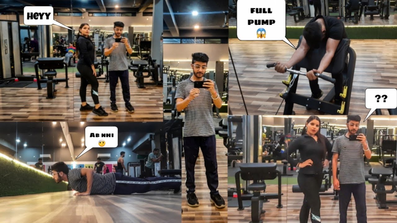 My First Gym Vlog Youtube