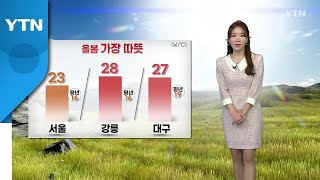 [날씨] 고온 현상 계속, 건조·강풍...대형 산불 유의 / YTN