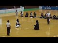 2017年 剣道女子 個人決勝 帝京第五×中村学園