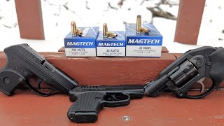 Pocket Guns!🚫Don't Resort to FMJ!🚫 .32 ACP VS .32 Long VS .380 ACP - Magtech JHP Ammunition