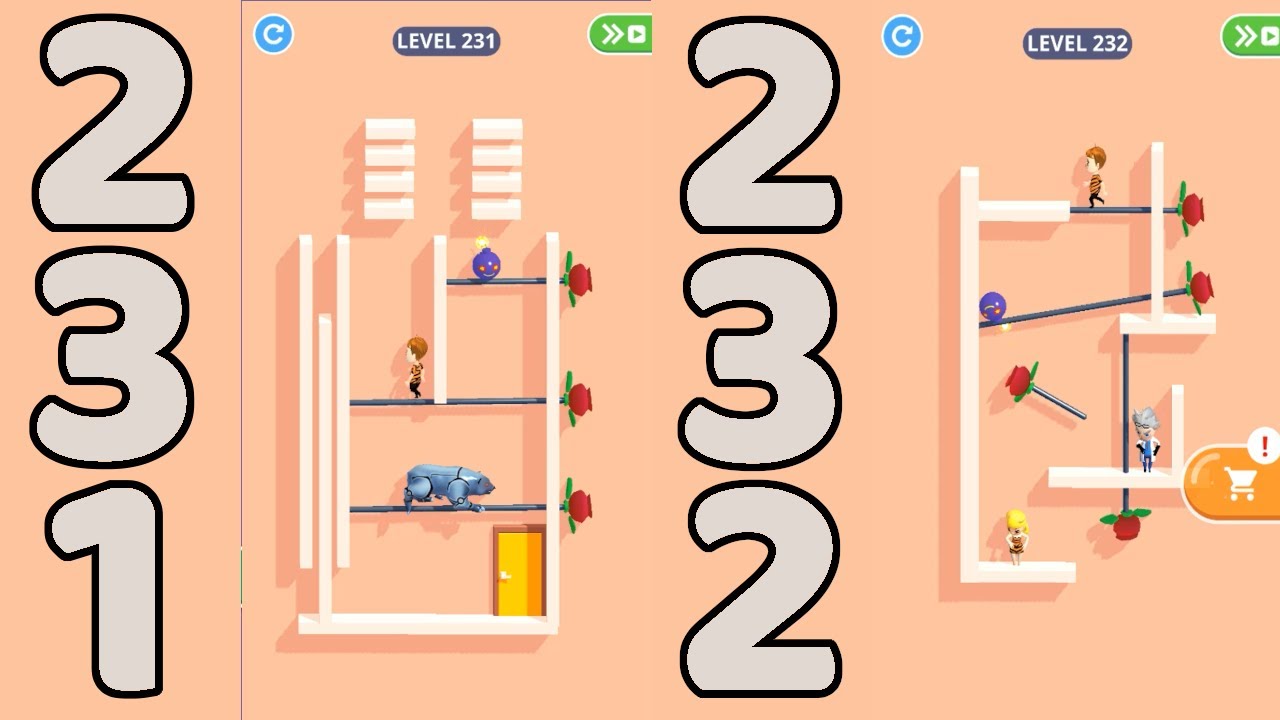 Pin Pull Level 231 232 Youtube