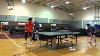 Zhiqiao Xie (Joe) Vs John Mar Game 5, Pensacola Open, Florida 2/18/2012