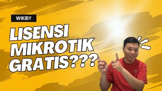 Cara mendapatkan lisensi mikrotik gratis !!!! - tutorial mikrotik | belajar mikrotik