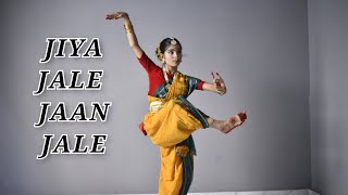 Jiya Jale||Anuska Guha||Dance Cover||Bharatnatyam