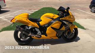 102129 2013 SUZUKI HAYABUSA - GSX1300RAL3