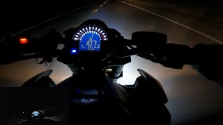 Z900 Rippin in the Dark!! [Z900 pure audio]