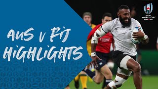 HIGHLIGHTS: Australia 39-21 Fiji - Rugby World Cup 2019
