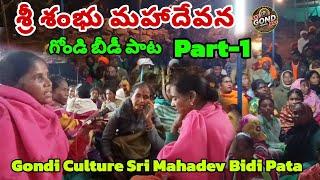 Sri Shambu Mahadevana |Gondi Beedi Pata |Dongragam village Bayik |Gondi culture video