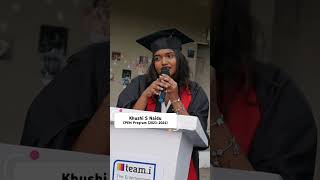 Watch Khushi sharing her fun, learning \u0026 transformative experience with team.i | #CPEMStudentStory