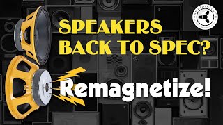 Top speaker performance? RE-MAGNETIZE!