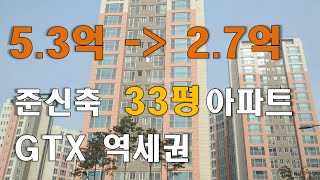 덕정역 33평 아파트 경매물건 반값이하! 33평 2.7억 내집마련 경매