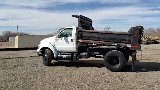 #1002 - 2014 Ford F-750 S/A Dump Truck Albuquerque N.M.