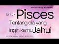 dia merasa tak berharga di matamu #pisces #marianalotarotindonesia #tarotindonesia #tarothariini