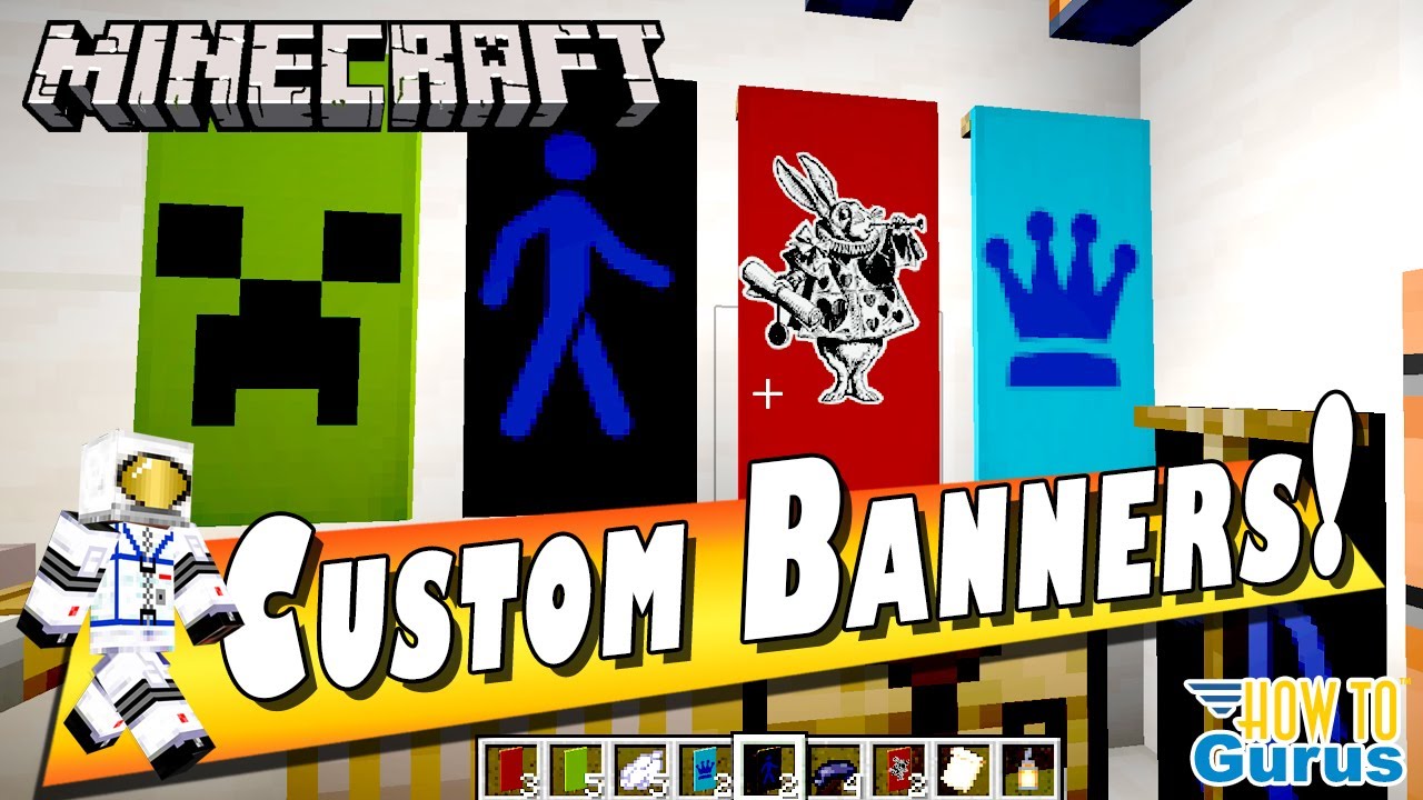 How You Can Make Custom Minecraft Banner Designs With Your Own Pictures ...