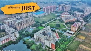 যশোর বিজ্ঞান ও প্রযুক্তি বিশ্ববিদ্যালয়  ( Birds Eye View)