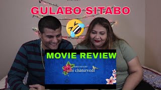 Gulabo Sitabo - Official Trailer | Indo Pak Reaction | Alizad TV