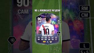 90 James Rodriguez Review in EA Sports FC 25 #shorts #short #fc25 #eafc25 #jamesrodriguez #fifa